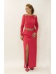 VESTIDO CEBAS LARGO CORAL MANU ALVAREZ