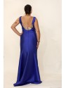 VESTIDO LAGUNA LARGO  AZUL  X&M