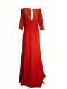 VESTIDO LARGO VALENCIA ROJO   CABOTINE