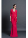 VESTIDO DOLORES LARGO ROJO        VICKY MARTIN BERROCAL