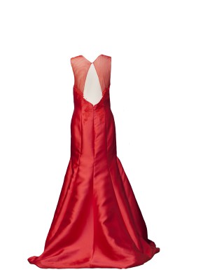 VESTIDO ELIANE  LARGO ROJO  X&M