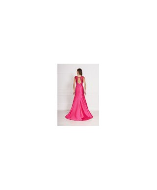VESTIDO ELIANE  LARGO ROJO  X&M