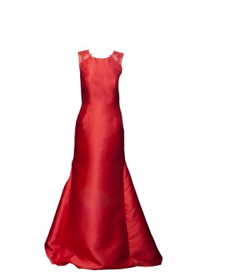 VESTIDO ELIANE  LARGO ROJO  X&M
