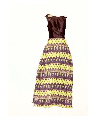 VESTIDO MALAWI LARGO       X&M