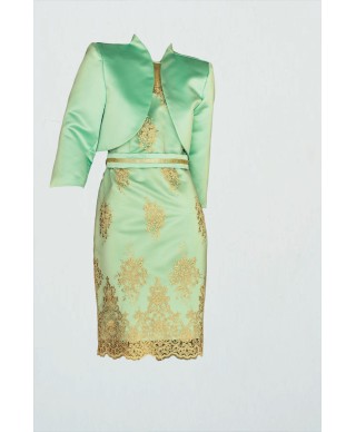 VESTIDO CON CHAQUETA  LINA      NATIVIDAD JIMENEZ