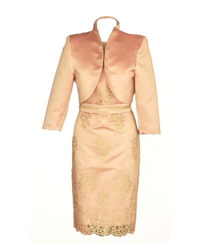VESTIDO CON CHAQUETA  LINA      NATIVIDAD JIMENEZ