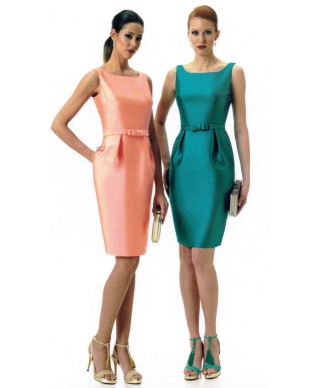 VESTIDO IDA CORTO LILA    CARMEN CARA