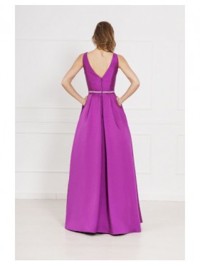 VESTIDO SOPHIE   LARGO ROJO X&M
