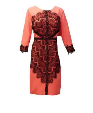 VESTIDO GADOR CORTO CORAL       CULTURA EUROPEA