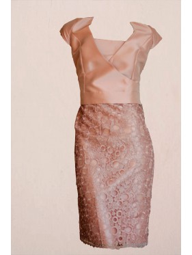 VESTIDO CON CHAQUETA LAROYA  RAFFAELO