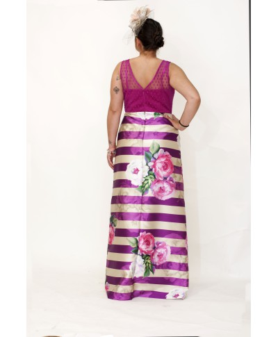 VESTIDO ORIA LARGO  NATIVIDAD JIMENEZ