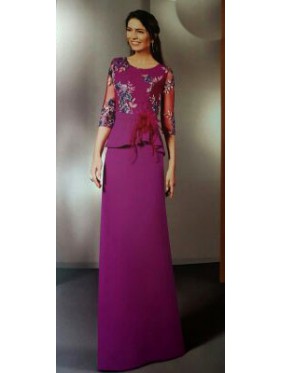 VESTIDO RAGOL  LARGO   NATIVIDAD JIMENEZ
