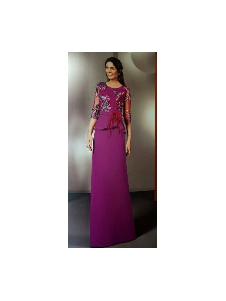 VESTIDO RAGOL  LARGO   NATIVIDAD JIMENEZ