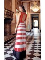 VESTIDO MAR   LARGO ROJO     NATIVIDAD JIMENEZ