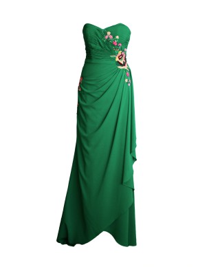 VESTIDO LAGOS  VERDE  X&M