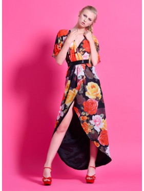 VESTIDO ESPIEL LARGO ESTAMPADO