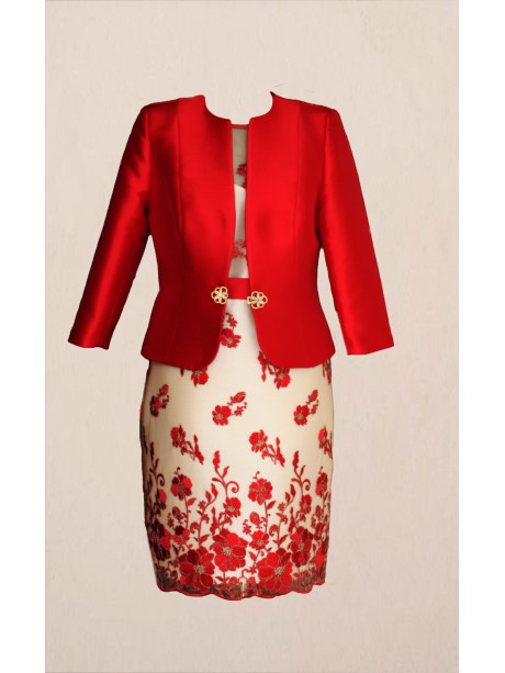 VESTIDO CON CHAQUETA 
