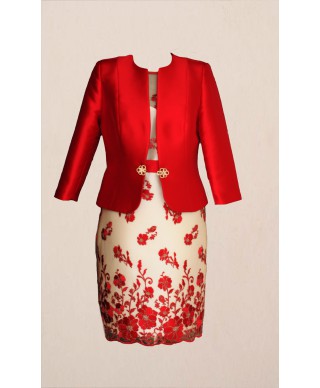 VESTIDO CON CHAQUETA 