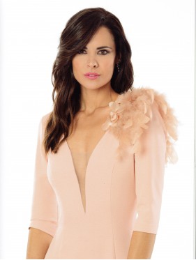 VESTIDO PUENTE CORTO ROSA