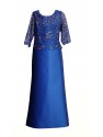 VESTIDO SANTA LARGO AZUL  