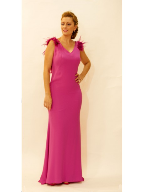 VESTIDO GILET LARGO   NATIVIDAD JIMENEZ
