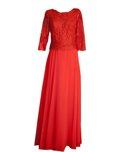 VESTIDO ULEA  LARGO   CULTURA EUROPEA