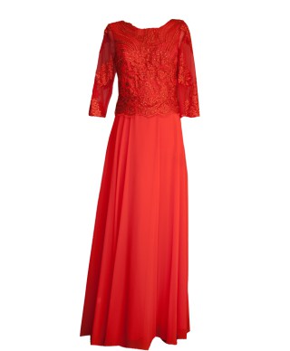 VESTIDO ULEA  LARGO   CULTURA EUROPEA