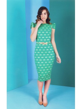 VESTIDO TARRAZONA CORTO VERDE