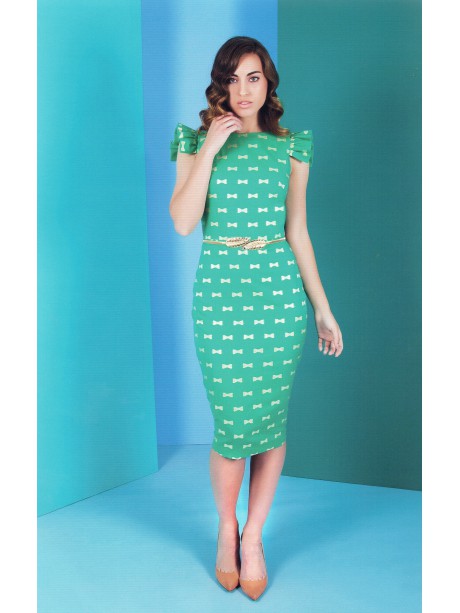 VESTIDO TARRAZONA CORTO VERDE