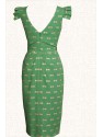 VESTIDO TARRAZONA CORTO VERDE