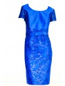 VESTIDO TANIA  CORTO AZUL EVASSE