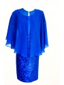 VESTIDO TANIA  CORTO AZUL EVASSE
