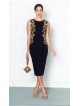 VESTIDODE INVITADA DE FIESTA CORTO   ELSA NEGRO  NURIBEL