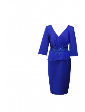 VESTIDO ARES  CORTO AZUL KLEIN