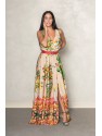 VESTIDO TOSCANA   LARGO ESTAMPADO   NURIBEL