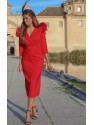 VESTIDO TRISTAN CORTO AMARILLO HUEVO