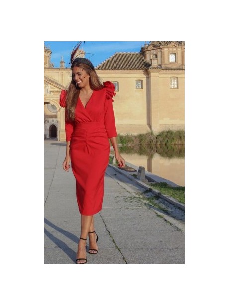 VESTIDO TRISTAN CORTO AMARILLO HUEVO
