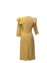 VESTIDO TRISTAN CORTO AMARILLO HUEVO