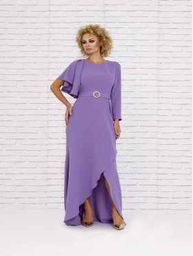 VESTIDO SASHA  LARGO  LILA  NURIBEL