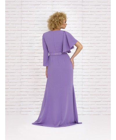 VESTIDO SASHA  LARGO  LILA  NURIBEL VESTIDO SASHA  LARGO  LILA  NURIBEL