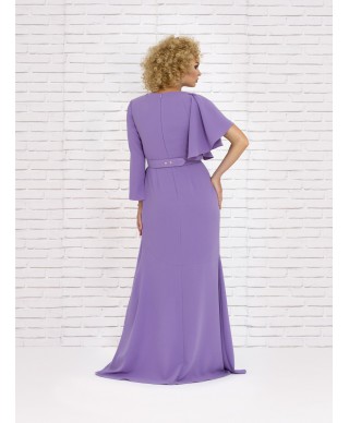 VESTIDO SASHA  LARGO  LILA  NURIBEL