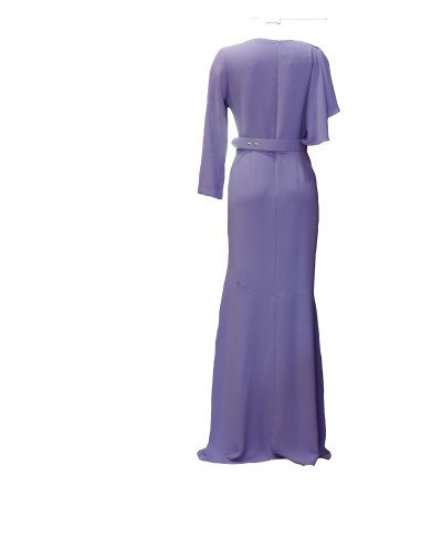 VESTIDO SASHA  LARGO  LILA  NURIBEL VESTIDO SASHA  LARGO  LILA  NURIBEL