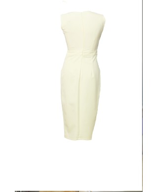 VESTIDO UDUM   AMARILLO CORTO