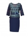 VESTIDO AMIN  CORTO AZUL MARINO