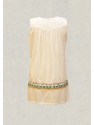 VESTIDO MANBO   BLANCO CORTO   CAPICUA