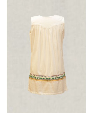VESTIDO MANBO   BLANCO CORTO   CAPICUA