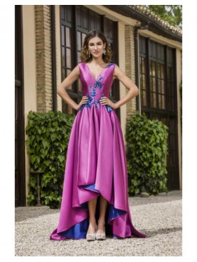 VESTIDO AMINA    LARGO    BUGANVILLA