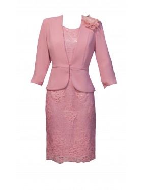 VESTIDO Y CHAQUETA  VIOLETTA     