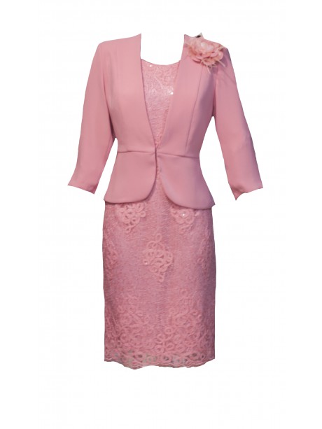 VESTIDO Y CHAQUETA  VIOLETTA     