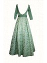 VESTIDO ROSALIA  LARGO VERDE   X&M
